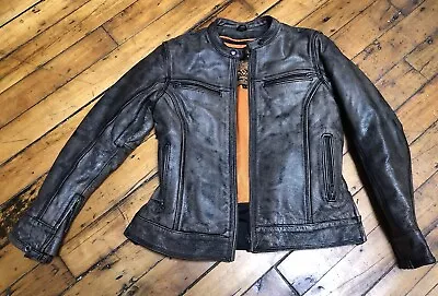 Milwaukee Leather Vented Motorcycle Jacket MLM1550 Excellent Condition • $225