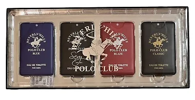 $24.96 • Buy Beverly Hills Polo Club Men's Pocket Cologne Blue Sexy Blaze Classic Gift Set