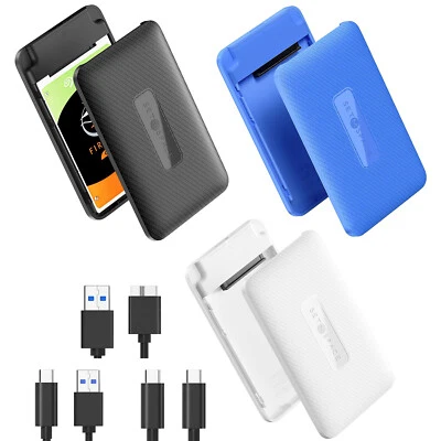 $9.49 • Buy USB 3.0 Hard Drive Enclosure 2.5  Inch SATA HDD SSD External Slim Case Disk