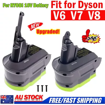 Adapter For RYOBI One+ 18V Battery Convert To For Dyson V6 V7 V8 Animal Absolute • $28.99