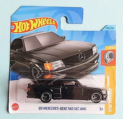 Hot Wheels. '89 Mercedes-Benz 560 SEC AMG. New Collectable Toy Model Car.  • £4