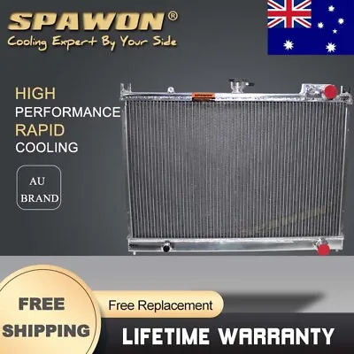 3Row SPAWON Aluminum MT Radiator For Nissan Skyline R31 2.0L 3.0L 6cyl 1985-1990 • $999