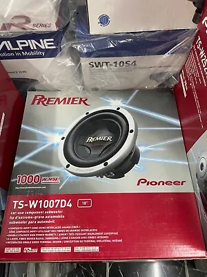 Pioneer Premier Ts-w1007d4 Champion Series Subwoofer *old School* • $299.99