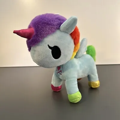 £8.99 • Buy Tokidoki Unicorno Plush Rainbow Pixie Blue Aurora Pony Plush Cuddly Soft Toy