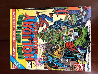 £49.99 • Buy Giant Super-Hero Holiday Marvel Christmas Treasury Edition VF-