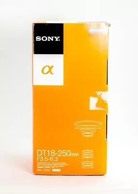 $118 • Buy Sony SAL 18-250mm F3.5-6.3 Zoom Lens For Sony A-mount Read Description