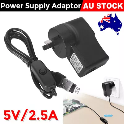 2.5A DC Micro USB Power Supply Adapter Converter Fit For Raspberry Pi 3 AU Plug • $13.85