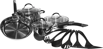 $69.99 • Buy  Cuisinart - Pro Classic 13-Piece Stainless-Steel Cookware Set - Stainless-Steel