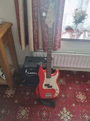 Fortissimo Bass Guitar And Amp • £100