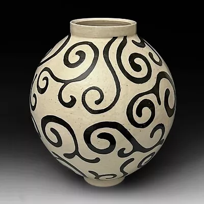 Spiral Moon Vase - Ben Gufford Pottery - North Carolina Pottery • $140