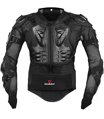 Motorcycle Body Jacket Suit Moto Racing Protective Armor Gear Set HEROBIKER XXL • $48.63