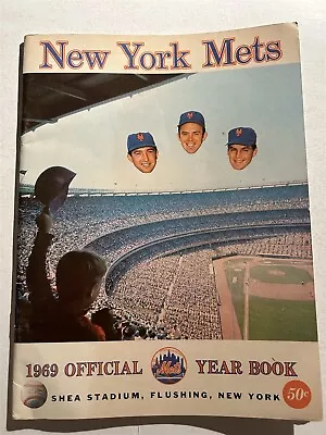 1969 NEW YORK METS Yearbook TOM SEAVER Jerry GROTE Nolan RYAN Kranepool McGRAW • $74.99