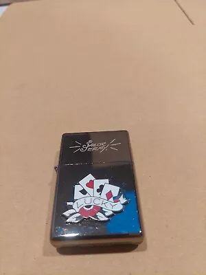 Sailor Jerry Spiced Rum Lucky Poker Metal Lighter - 2007 Limited Edition  • $34.99