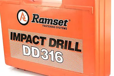 Ramset Impact Drill Dd316  Dyna Drill 701w Two Speed Gear**made In Switzerland** • $239