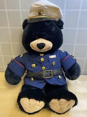 Build A Bear In Marine Corps Military Uniform Black Plush Teddy Bear • $14.95