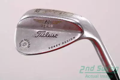 Titleist Vokey Spin Milled SM4 Chrome Wedge Gap GW 52° Steel Wedge Flex Right 36 • $67.19