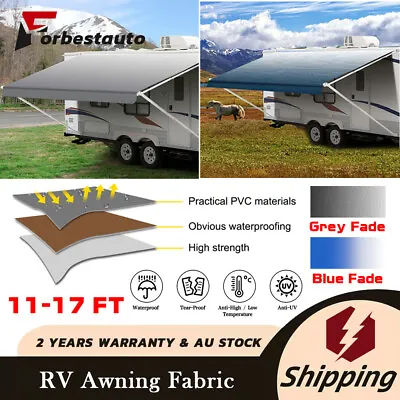 10'2 -16'2  Replacement RV Vinyl Fabric Suit For 11-17ft Caravan Awning Carefree • $149