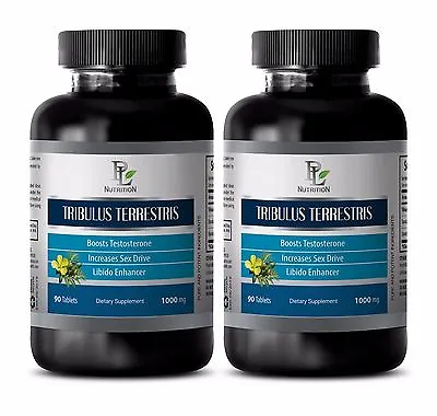 $35.21 • Buy Testosterone Steroid - TRIBULUS TERRESTRIS 1000mg - Bodybuilding Supplement -180