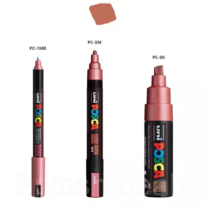 Uni Posca Paint Marker Art Pens - Waterproof Paint Pens - All Sizes & Colours • £3.99