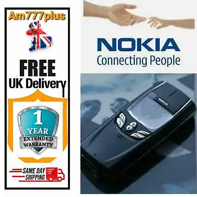 £49.99 • Buy Nokia 8850 Good Condition- Black (Unlocked) Mobile Phone With Seller Warranty