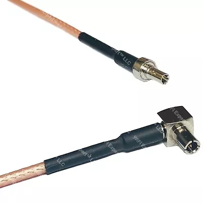 RG316 CRC9 Male To TS9 ANGLE MALE RF Cable Rapid-SHIP LOT • $9.99