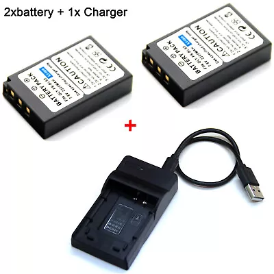 Battery / Charger For PS-BLS5 Olympus PEN E-P1 E-P2 E-P3 E-PL1s E-PL2 E-PL3 AUS • $56.99