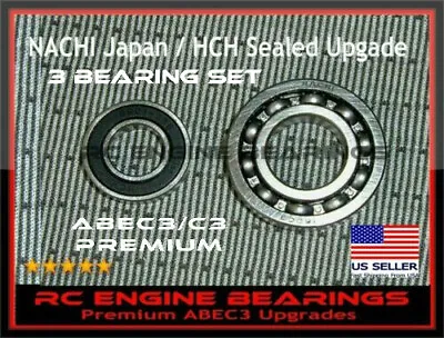 OS Engine HANNO 61 RF-P BEARINGS OS 61 Engine SF Japan NACHI & HCHEMQABEC3/c3HS • $7.87