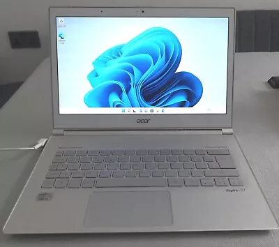 Acer Aspire S7-391 Laptop Touchscreen I5 3rd Gen 64gb Win 11 Working • £120