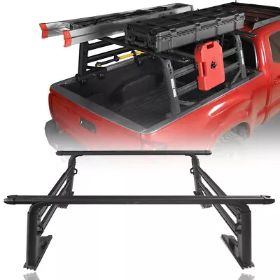 Overland Adjustable Height Truck Bed Rack Ladder Fit Toyota Tundra Tacoma Nissan • $839.79