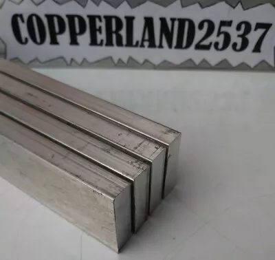 4 Pc 1/4  X 5/8  X 12  Long New 6061 Aluminum Plate Flat Stock Bar Block  • $20.89