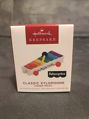 Hallmark Keepsake Christmas Tree Miniature Ornament 2022 Classic Xylophone New • $12.44