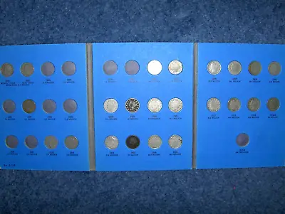 $0.99 • Buy Partially Complete Liberty  V  Nickel Collection Book Lot Of 23 Different Coins!