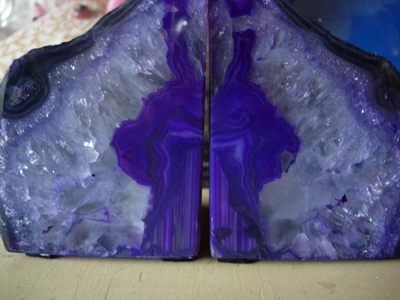 £85 • Buy Agate Book Ends With Back To Back Hare Shapes EBay Seller Since 2003