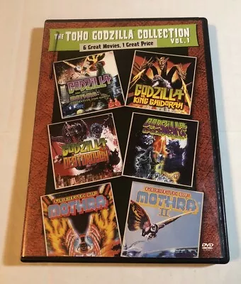 The Toho Godzilla Collection Vol. 1 (DVD 3 Disc Set) - Vs King Ghidorah / Mothra • $92