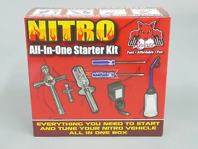 RC Nitro Gas STARTER KIT Glow Igniter  Tools Fuel Bottle • $18.99