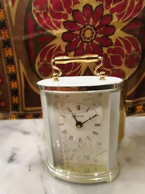 £11 • Buy Metamek Elegant White Carriage Clock, Made Of Metal