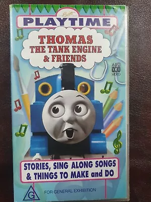 Thomas The Tank Engine & Friends Stories Sing Along Songs & Things - VHS Video • $15.30