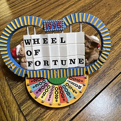 Wheel Of Fortune Hallmark Christmas Ornament  - 25th Anniversary Ed 1995 Vintage • $10.99