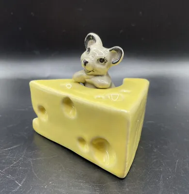 $20 • Buy Ceramic Arts Studio Mouse And Cheese Figurine Set