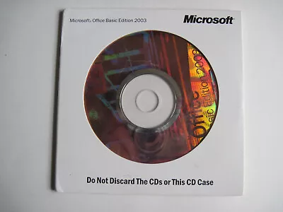 Microsoft Office 2003 Basic Edition • $15