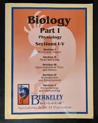 $14.99 • Buy The Berkeley Review MCAT Preparation BIOLOGY Part 1