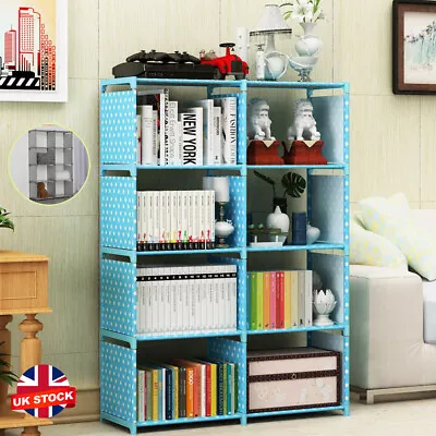 £9.59 • Buy Modern 5 Tier Book Shelves Storage Display Bookcase Box Cabinet Rack Units Shelf