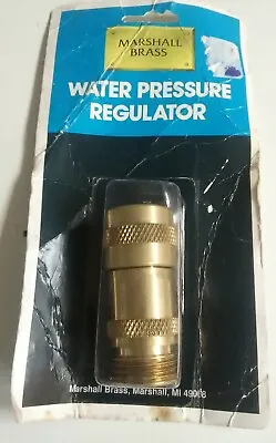 Marshall Brass G790P Water Pressure Regulator • $30