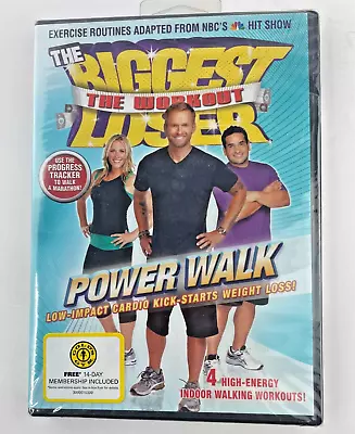 The Biggest Loser  The Workout  Power Walk DVD Bob Harper New Sealed • $7.88