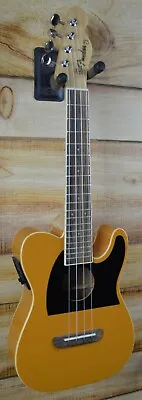 New Fender® Fullerton Tele Uke Acoustic Electric Concert Ukulele Butterscotch • $229.99