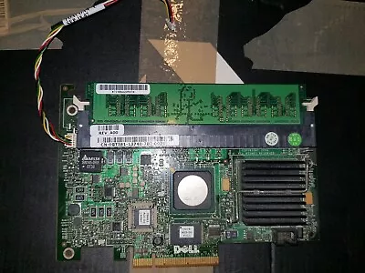 £66.98 • Buy Dell Poweredge 840 UCP-51 Raid Card With 256mb Cache RAM E2K-UCP-51 (B)