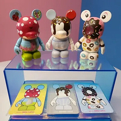 Disney Vinylmation Figurine Lot Of 3 Urban Series Cutesters Disney Art Toy  • $15