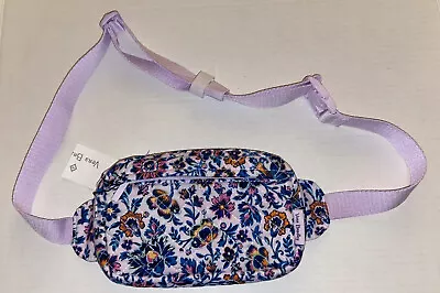 Vera Bradley Mini Belt Bag In Recycled Cotton Cloud Vine Multi Colorful NWT • $24.99