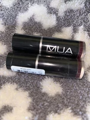 2 MUA Makeup Academy High Shine Lipstick - 233 Plum 3.1g SEALED • $11.19