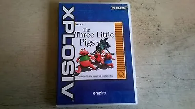 THE THREE LITTLE PIGS - Interactive Book / PC GAME - Fast Post - COMPLETE - VGC • £4.99